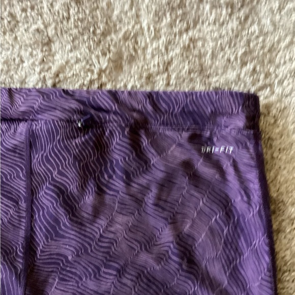 Nike Dri – Fit Women’s Running Crop Leggings Graphic Print Size 1X - Picture 5 of 5